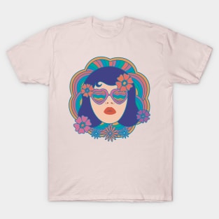 Retro Groovy Girl T-Shirt